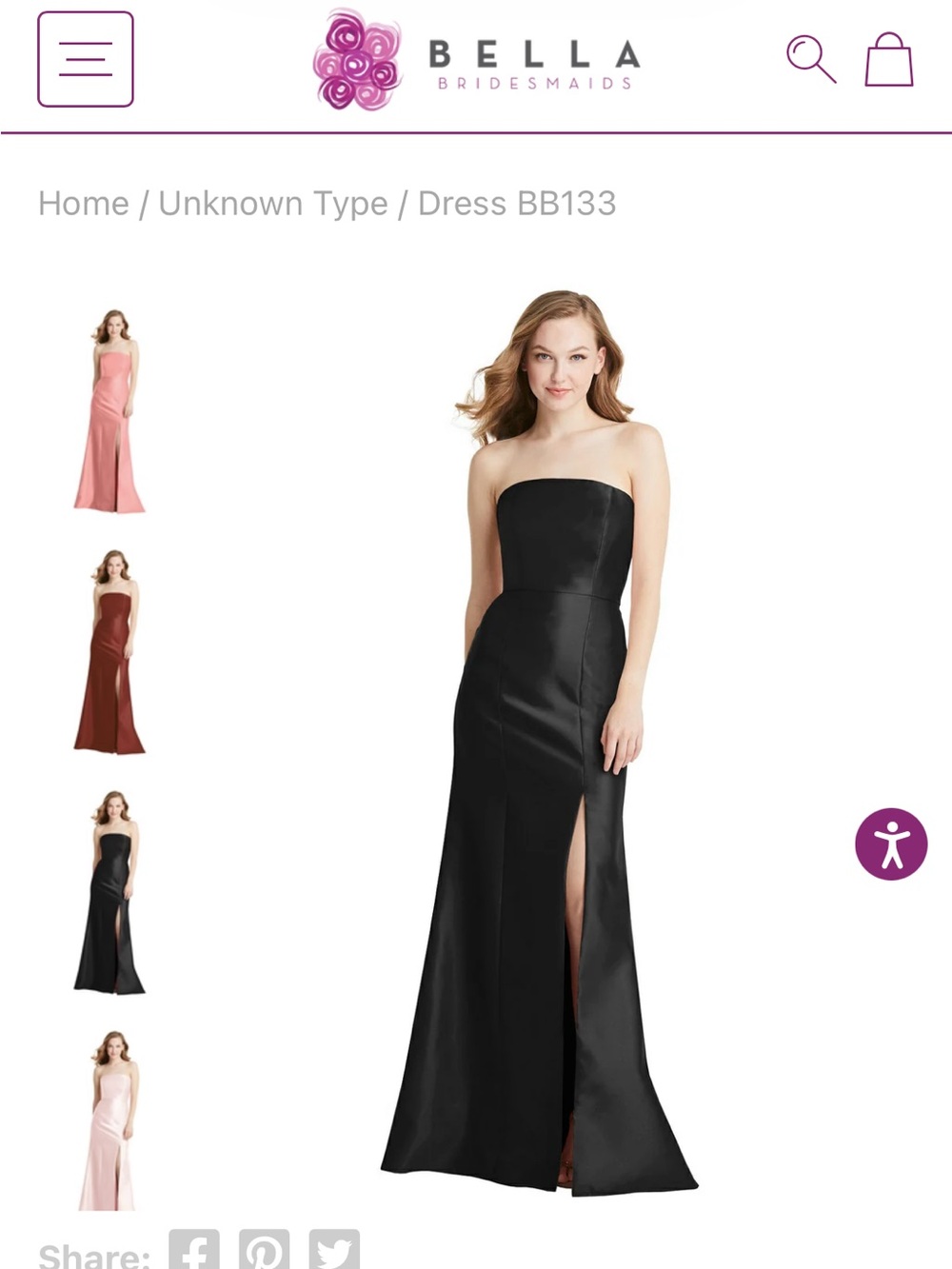 Bella Bridesmaids Dress
